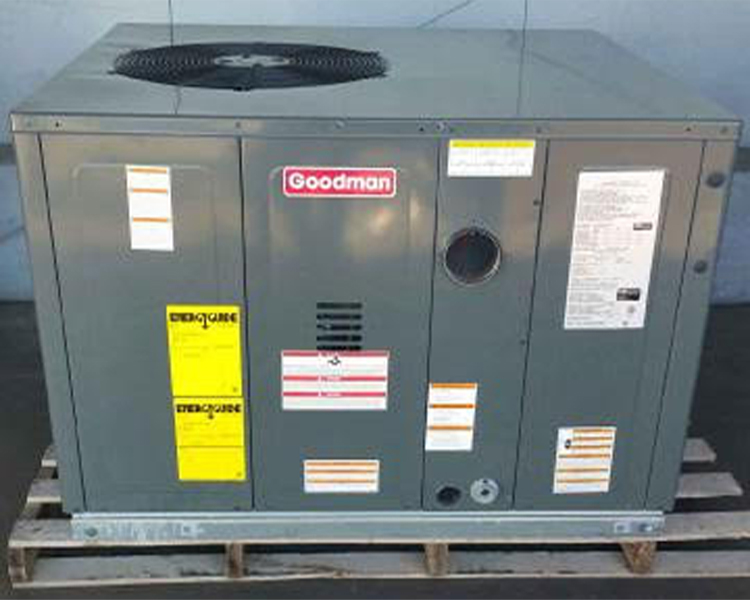 3.0 ton Goodman 14 seer 80K BTU gas package unit GPG1436080M