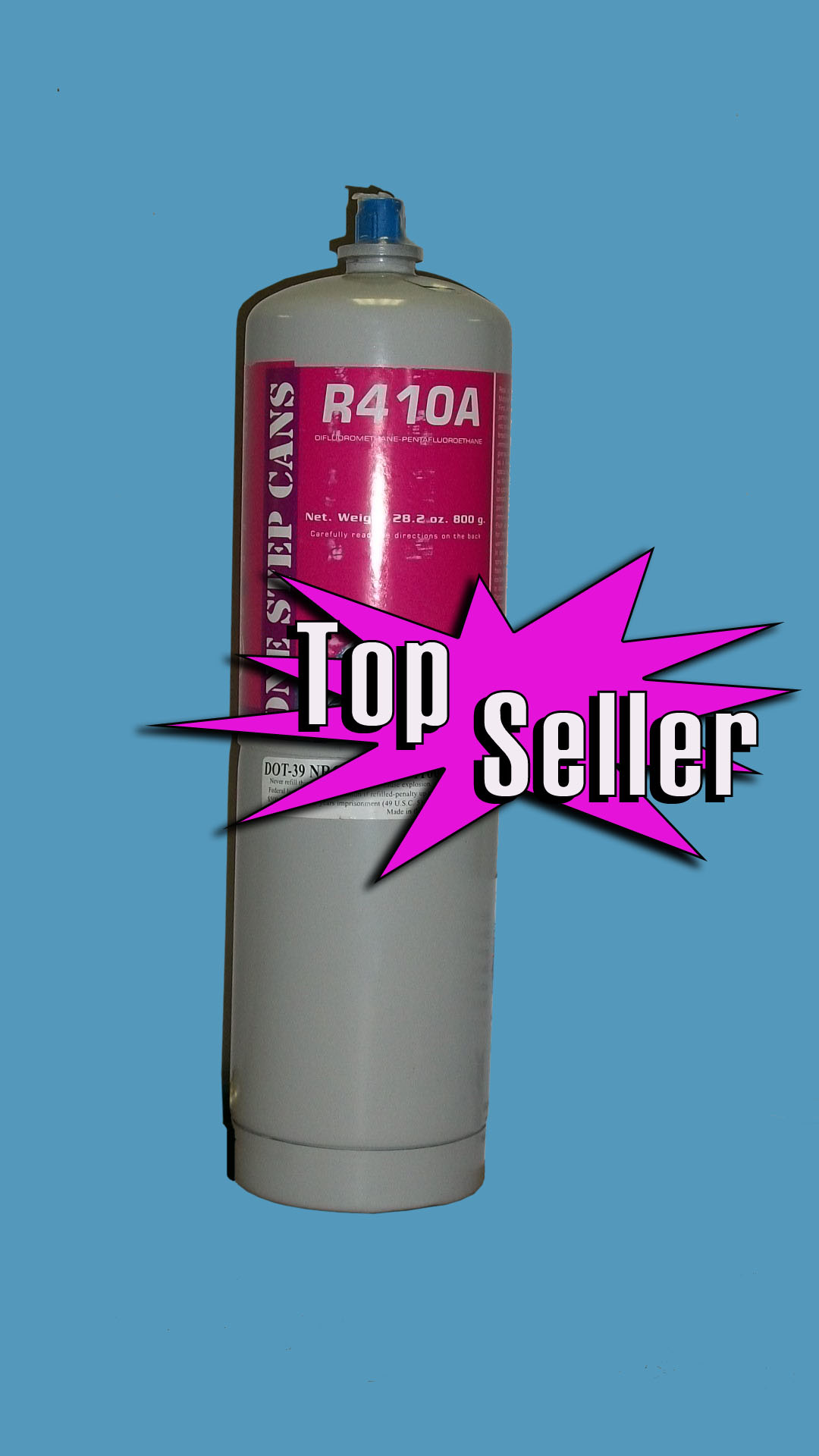 R410a Refrigerant 28oz Disposable One Step Can