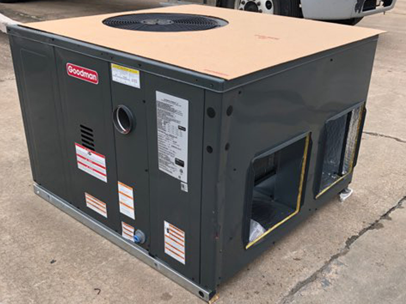 3.5 Ton Goodman 14 SEER 80K BTU Gas Package Unit GPG1442080M41 (6988)(T)