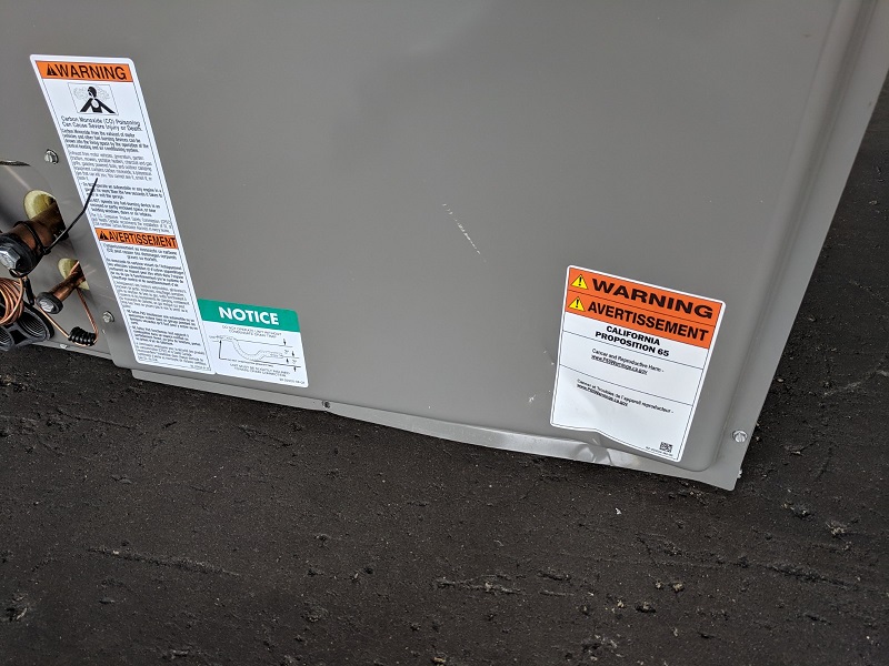 5 Ton Rheem 14.5 SEER Central System RA1460BJ1NA, RH1T6024STANJA (1260)