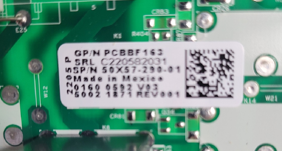 Goodman, Daikin, Amana Control board PCBBF163