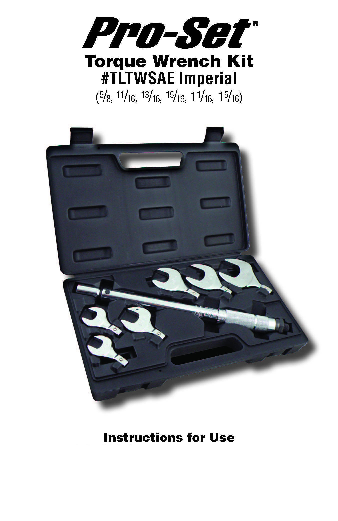 SAE Torque Wrench Kit Pro-Set