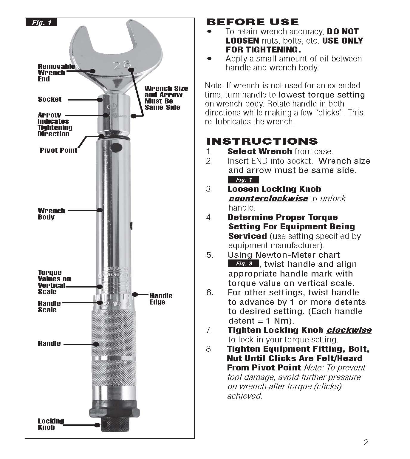 Metric Torque Wrench Kit Pro-Set TLTWSM (Ideal for Mini Split Installs!)