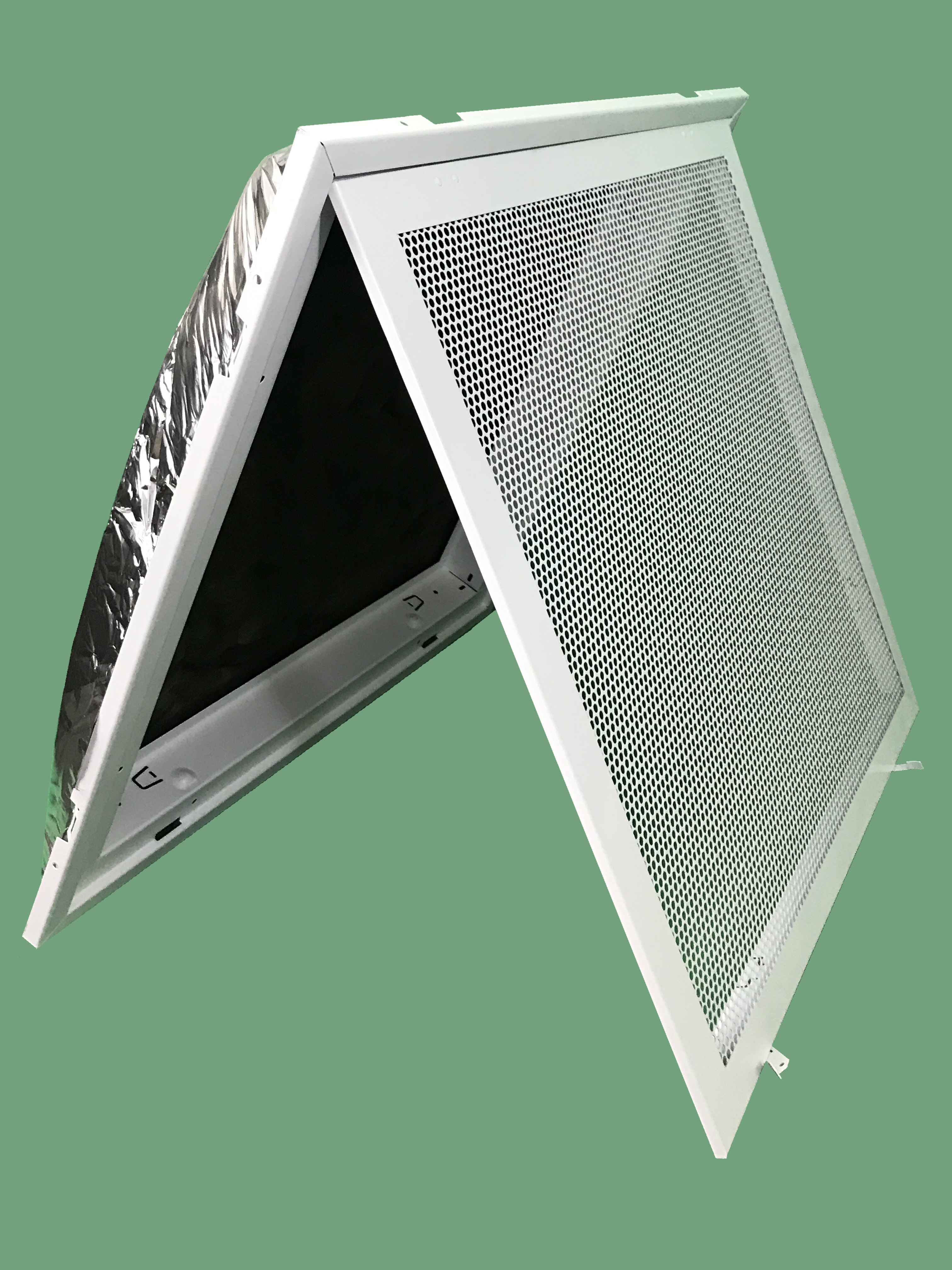 Perforated Ceiling Lay In Filter Return Air Grill 24" X