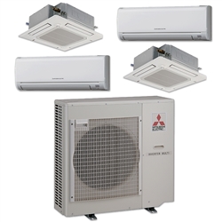 mitsubishi mini split multi zone